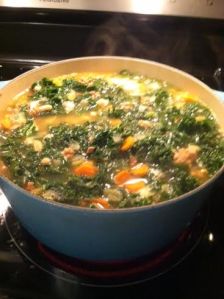 Kale, Sausage & White Bean Soup